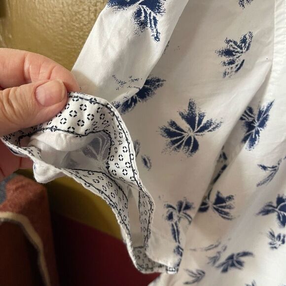 Paper denim cloth men’s shirt size 4X 100% cotton. - Picture 3 of 7